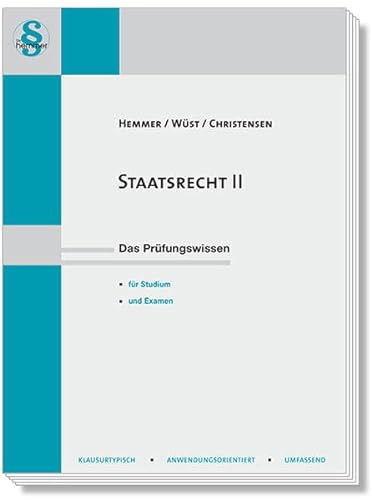 Stock image for Staatsrecht II: Das Prfungswissen fr Studium und Examen for sale by Revaluation Books