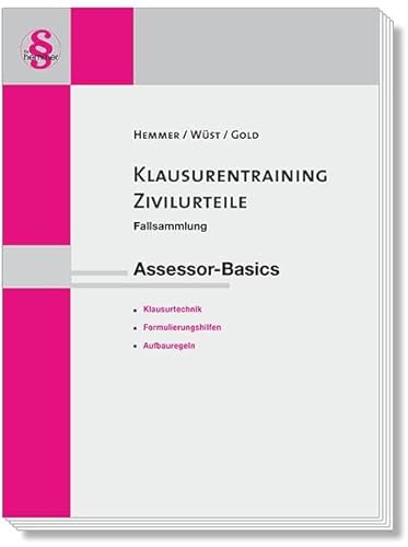 Imagen de archivo de Klausurentraining Zivilurteile Assessor-Basics a la venta por GreatBookPrices