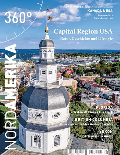 9783968553979: 360 NordAmerika - Ausgabe 4/2023: Capital Region USA - Natur, Geschichte und Lifestyle