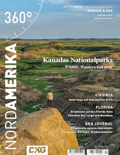 Beispielbild fr 360 NordAmerika - Ausgabe 1/2024: Kanadas Nationalparks (360 NordAmerika: Kanada und USA - Reisen, Natur und Gesellschaft) zum Verkauf von medimops