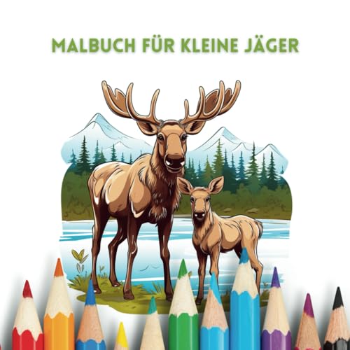 Beispielbild fr Malbuch fr kleine Jger (German Edition) zum Verkauf von Books Unplugged