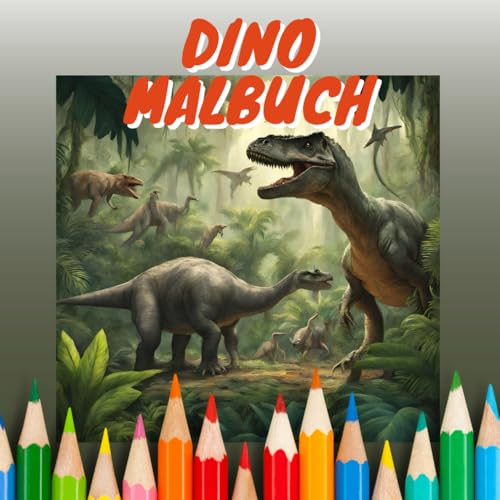 Beispielbild fr Dino Malbuch: Malbuch fr Kinder (German Edition) zum Verkauf von Books Unplugged
