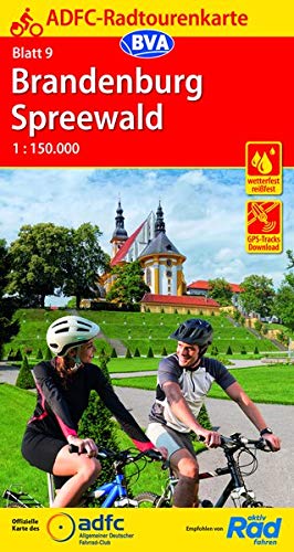 Beispielbild fr ADFC-Radtourenkarte 9 Brandenburg Spreewald 1:150.000, rei- und wetterfest, GPS-Tracks Download (ADFC-Radtourenkarte 1:150000) zum Verkauf von medimops