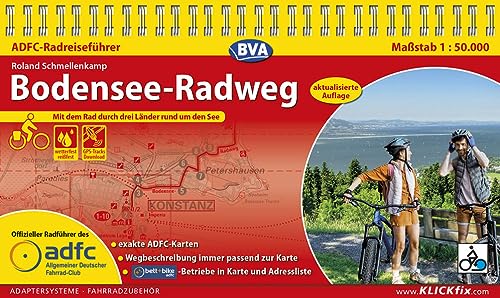 9783969902042: ADFC-Radreisefhrer Bodensee-Radweg 1:50.000 praktische Spiralbindung, rei- und wetterfest, GPS-Tracks Download: Mit dem Rad durch drei Lnder rund um den See