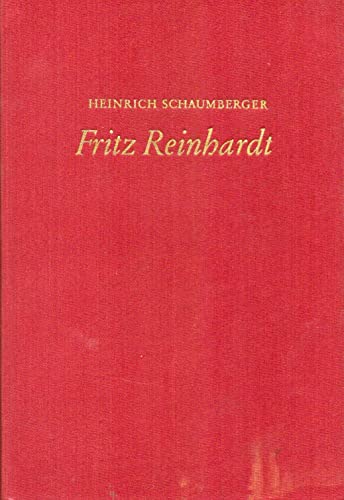 Stock image for Fritz Reinhardt for sale by 3 Mile Island
