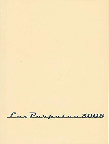 Beispielbild fr Martin Denker Lux Perpetua 3008 zum Verkauf von Colin Martin Books