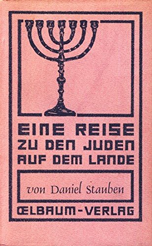 9783980098342: Stauben, D: Reise zu den Juden auf dem Lande