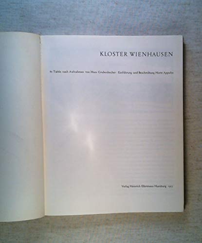 Beispielbild fr Kloster Wienhausen zum Verkauf von medimops