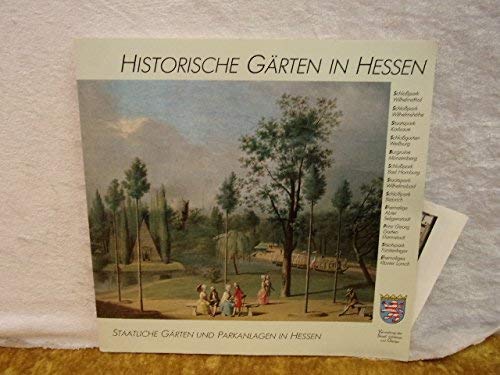 Beispielbild fr Historische Grten in Hessen. zum Verkauf von medimops