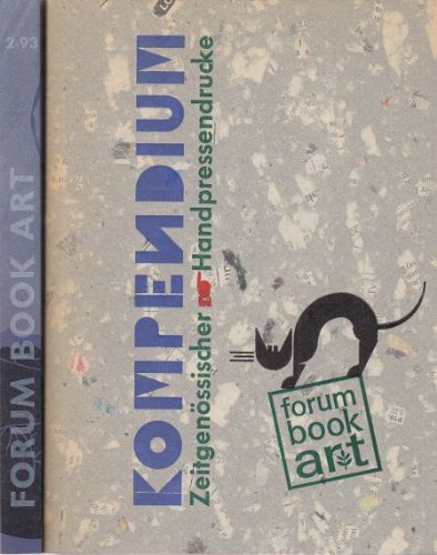 9783980353403: Kompendium Zeitgenssischer Handpressendrucke Bartkowiaks Forum Book Art. 2/1993.