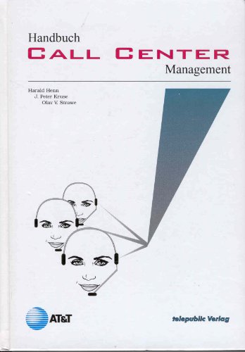 Beispielbild fr Handbuch Call Center Management zum Verkauf von medimops