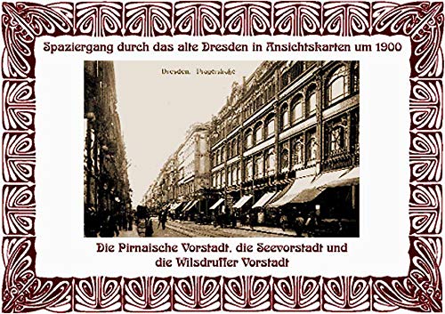 Beispielbild fr Spaziergang durch das alte Dresden in Ansichtskarten um 1900: Die Pirnaische Vorstadt, die Seevorstadt und die Wilsdruffer Vorstadt zum Verkauf von medimops