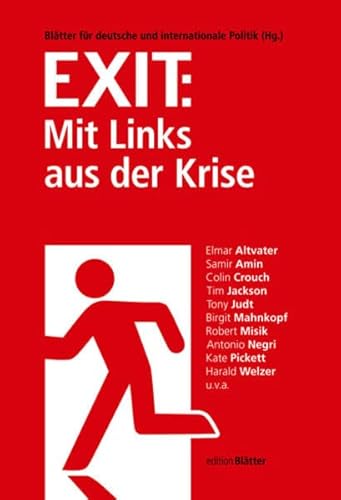 Imagen de archivo de Exit: Mit Links aus der Krise: Edition Bltter 3 a la venta por medimops