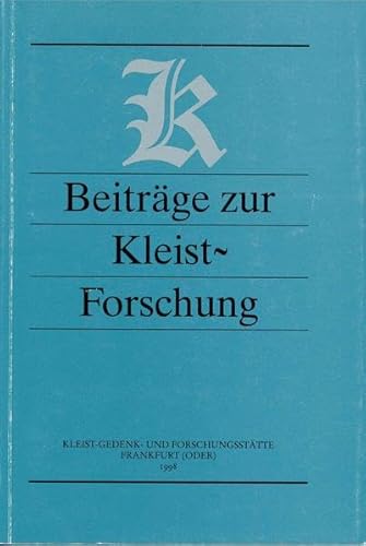 Stock image for Beitrage zur Kleist-Forschung for sale by Hammer Mountain Book Halls, ABAA