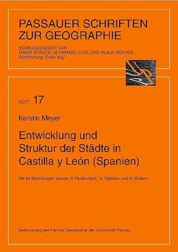 9783980786607: Entwicklung und Struktur der Stdte in Castilla y Len (Spanien) (Passauer Schriften zur Geographie) - Meyer, Kerstin