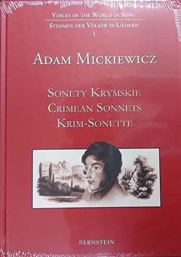 Sonety Krymskie / Crimean Sonnets / Krim-Sonette - Adam, Mickiewicz, Mommsen Katharina und Engelhard Michael