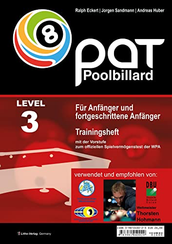 Beispielbild fr Pool Billard Trainingsheft PAT 3 -Language: german zum Verkauf von GreatBookPrices