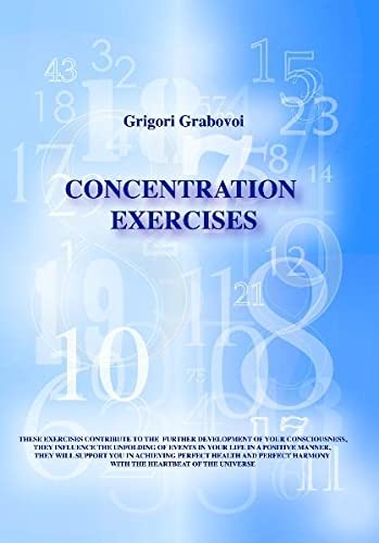 9783981109856: Concentration Exercises