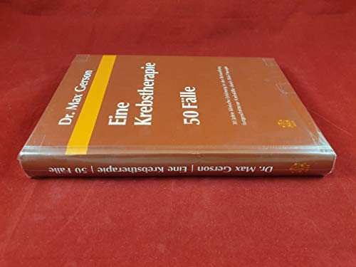 Beispielbild fr Eine Krebstherapie - 50 Flle zum Verkauf von medimops