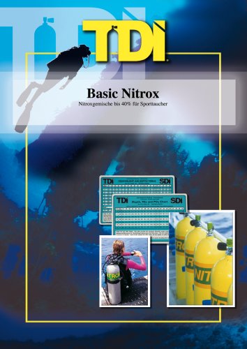 Beispielbild fr Basic Nitrox zum Verkauf von medimops