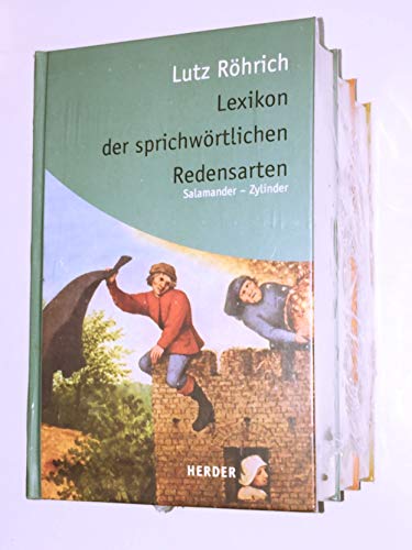 Imagen de archivo de Lexikon der sprichwrtlichen Redensarten - 3 Bnde a la venta por medimops