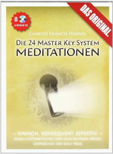 Beispielbild fr Die 24 Master Key System Meditationen: Deutsche Erstaufnahme Audio-CD   Audiobook EEG-Gert Meditation Entspannungsmusik Entspannungs- und Visualisierungsbungen Master Key Meditationen Tonimpulsverfahren Charles F. Haanel (Autor), Helmar Rudolph (Autor), Franz Glanz (Autor) zum Verkauf von BUCHSERVICE / ANTIQUARIAT Lars Lutzer