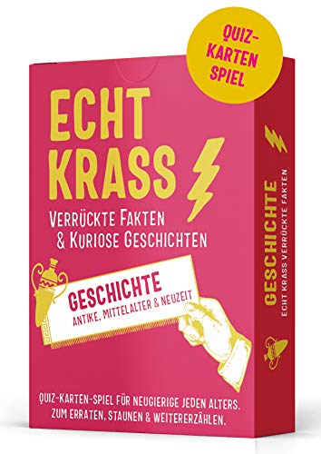 Beispielbild fr Echt krass verrckte Faken & kuriose Geschichten - Kategorie GESCHICHTE: Quiz-Spiel mit unglaublichen, aber wahren Stories aus Antike, Mittelalter & Neuzeit zum Verkauf von Revaluation Books