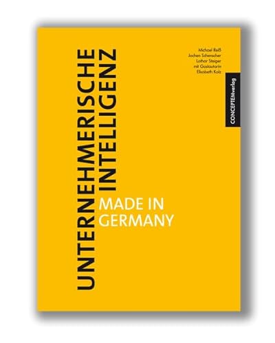 Beispielbild fr Unternehmerische Intelligenz: Made in Germany zum Verkauf von medimops