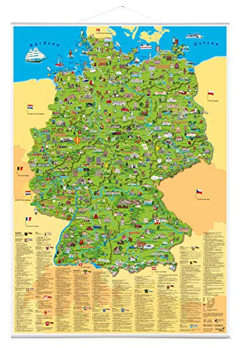 Imagen de archivo de Illustrierte Deutschlandkarte a la venta por Blackwell's