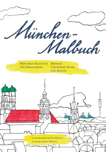 Beispielbild fr Mnchen-Malbuch: Mnchen-Malbuch fr Erwachsene zum Verkauf von medimops