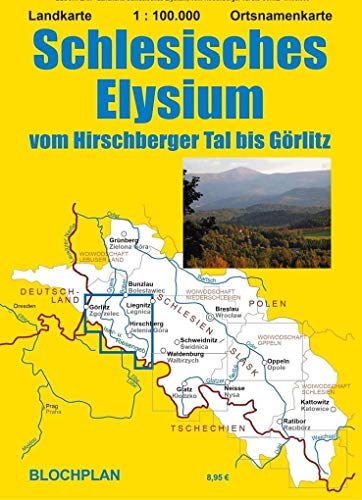 Beispielbild fr Landkarte Schlesisches Elysium 1:100 000 : vom Hirschberger Tal bis Grlitz zum Verkauf von Buchpark