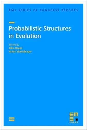 Stock image for Probabilistic structures in evolution for sale by Books Puddle