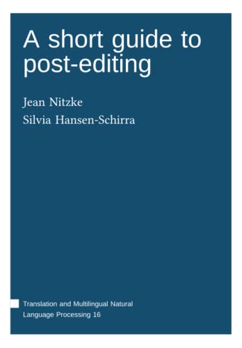 Stock image for A short guide to post-editing for sale by GF Books, Inc.