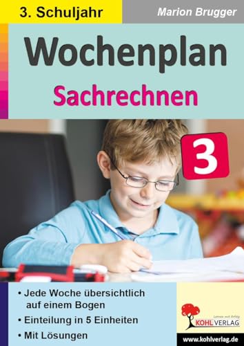 Beispielbild fr Wochenplan Sachrechnen / Klasse 3 zum Verkauf von GreatBookPrices