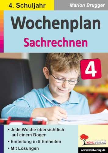 Beispielbild fr Wochenplan Sachrechnen / Klasse 4 zum Verkauf von GreatBookPrices