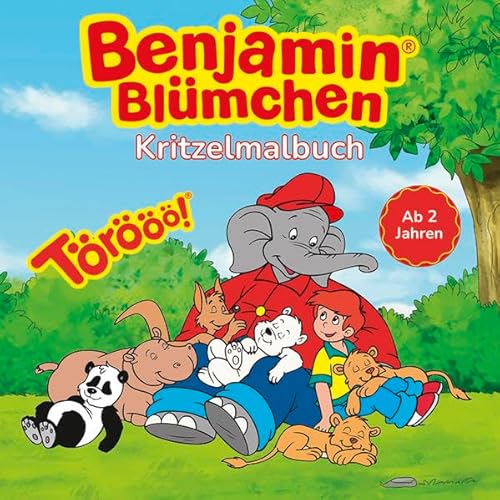 Stock image for Benjamin Blmchen Kritzelmalbuch - ab 2 Jahren for sale by Blackwell's