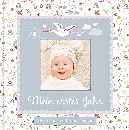 Beispielbild fr Babyalbum mit Fensterausschnitt fr das 1. Lebensjahr zum Eintragen der schnsten Momente und Erinnerungen mit Platz fr Fotos | genderneutral fr Jungen und Mdchen zum Verkauf von Blackwell's