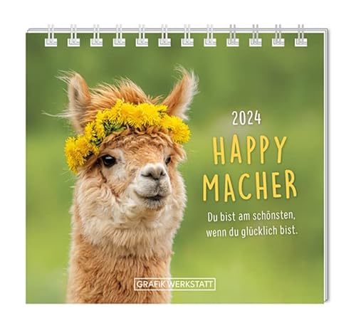 Stock image for Mini-Kalender 2024 Happymacher: Mini-Kalender for sale by medimops