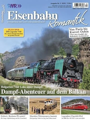 Beispielbild fr Dampf-Abenteuer auf dem Balkan: Eisenbahn Romantik 2/2023 zum Verkauf von medimops