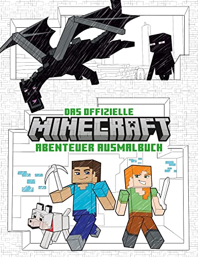 Imagen de archivo de Das offizielle Minecraft-Abenteuer-Ausmalbuch a la venta por Revaluation Books