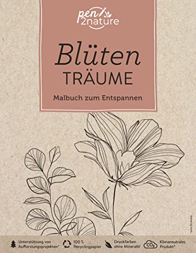 Stock image for Bltentrume - Malbuch zum Entspannen (fr Erwachsene) for sale by GreatBookPrices
