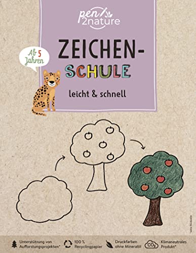 Stock image for Zeichen-Schule leicht & schnell. Fr Kinder ab 5 Jahren for sale by GreatBookPrices