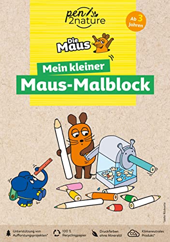 Stock image for Mein kleiner Maus-Malblock for sale by GreatBookPrices