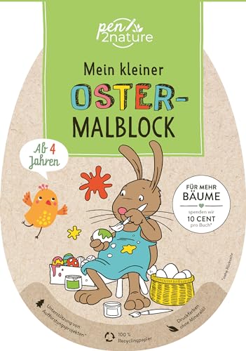 Stock image for Mein kleiner Oster-Malbloock fr Kinder ab 4 Jahren for sale by GreatBookPrices