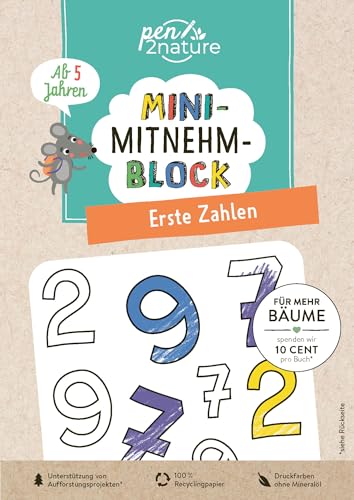 Stock image for Mini-Mitnehm-Block Erste Zahlen for sale by PBShop.store US