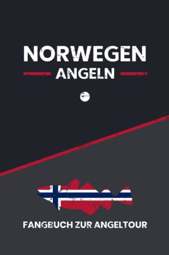 Stock image for Norwegen Angeln: Fangbuch zur Angeltour / Angler Geschenk / Angelreise Norwegen Nordkap, Lofoten, Froya, Hitra, Senja. / Heilbutt und Dorsch Angeln / Angelurlaub Norge Hochseeangeln (German Edition) for sale by GF Books, Inc.