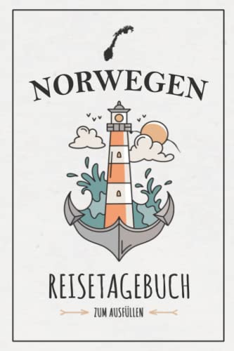 Stock image for Norwegen Reisetagebuch: Notizbuch und Reisebuch zum Ausfllen / Rundreise Norwegen Wohnmobil, Wandern, Camping / Motorradtouren Roadtrip / Reise . / Norge Urlaub Souvenir (German Edition) for sale by Book Deals