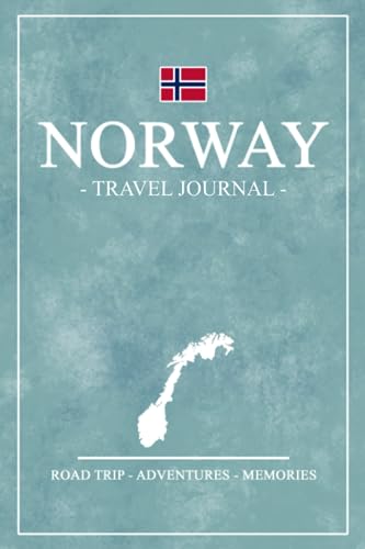 Stock image for Norway Road Trip Travel Journal: Travel Diary / Campervan and Motorhome Road Trip / Norway Camping, Hiking / Expenses Log / Norwegian Vacation Gift and Souvenir for sale by Book Deals