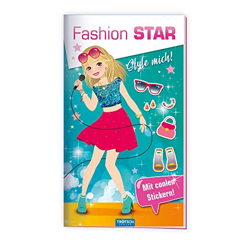 Beispielbild fr Trtsch Malbuch Stickermalbuch Fashion-Star Popstar zum Verkauf von GreatBookPrices