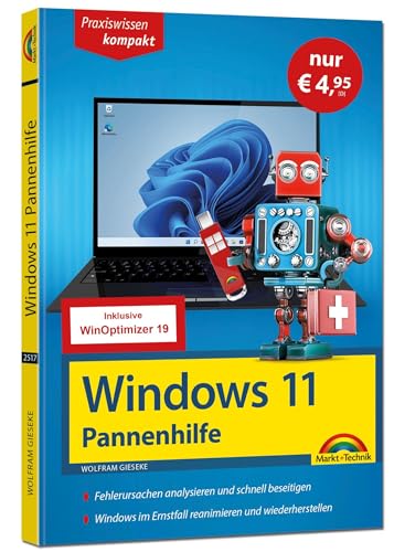 Imagen de archivo de Windows 11 Pannenhilfe - Sonderausgabe inkl. WinOptimizer Software - a la venta por GreatBookPrices